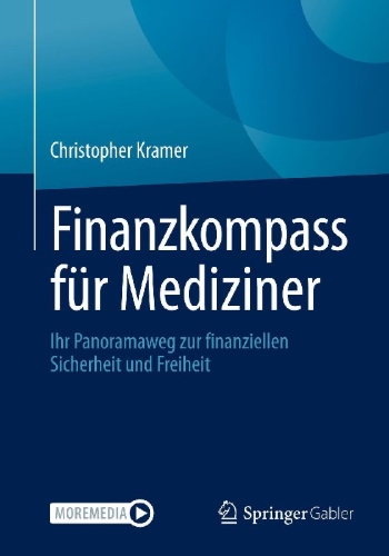 Buchcover und Innenansicht für das Buch: Finanzkompass für Mediziner