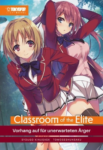 Buchcover und Innenansicht für das Buch: Classroom of the Elite Light Novel 02