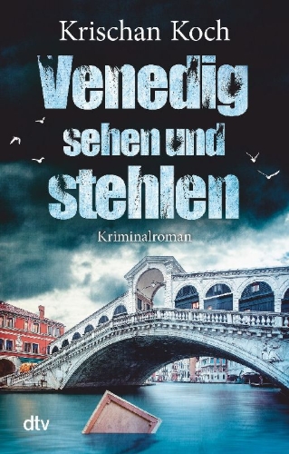 Buchcover und Innenansicht für das Buch: Venedig sehen und stehlen