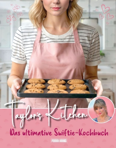 Buchcover und Innenansicht für das Buch: Taylor's Kitchen - Das ultimative Swiftie-Kochbuch