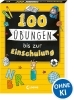 Buchcover und Innenansicht für das Buch: 100 Übungen bis zur Einschulung