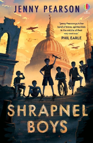 Buchcover und Innenansicht für das Buch: Shrapnel Boys