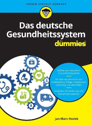 Buchcover und Innenansicht für das Buch: Das deutsche Gesundheitssystem für Dummies