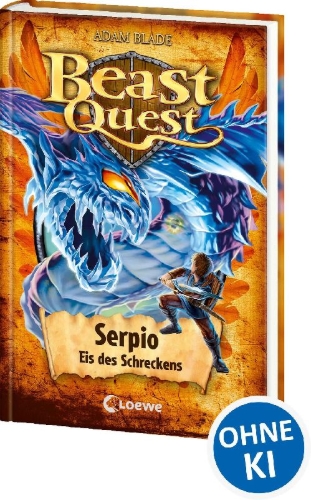 Buchcover und Innenansicht für das Buch: Serpio the Slithering Shadow