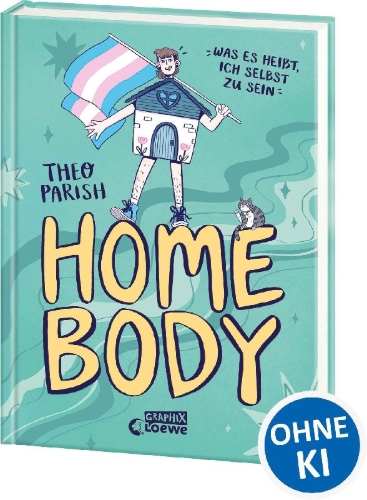 Buchcover und Innenansicht für das Buch: Homebody