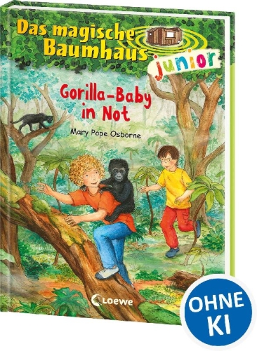 Buchcover und Innenansicht für das Buch: Good Morning, Gorillas