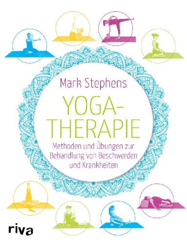 Buchcover und Innenansicht für das Buch: Yogatherapie