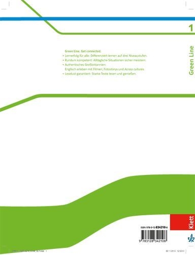 Buchcover und Innenansicht für das Buch: Green Line 1. Schülerbuch. Neue Ausgabe