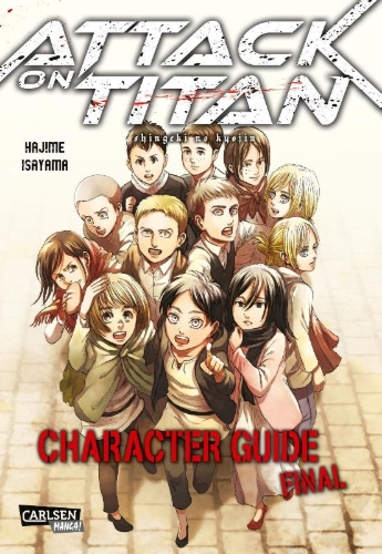 Buchcover und Innenansicht für das Buch: Shingeki no Kyojin