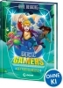 Buchcover und Innenansicht für das Buch: Galactic Gamers (Band 3) - Der Portalschlüssel