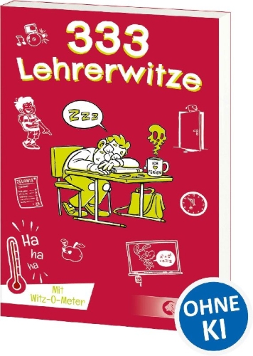 Buchcover und Innenansicht für das Buch: 333 Lehrerwitze