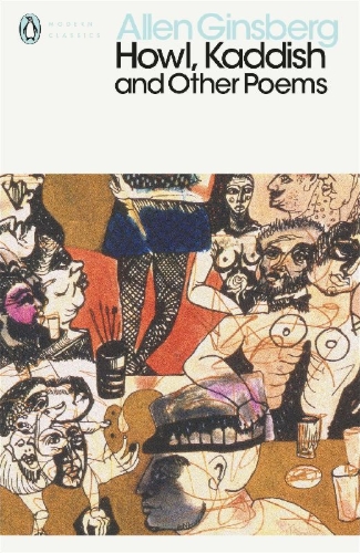 Buchcover und Innenansicht für das Buch: Howl, Kaddish and Other Poems