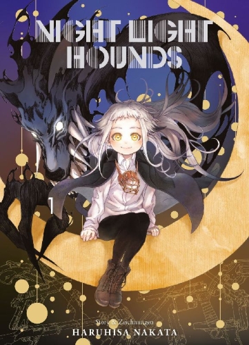 Buchcover und Innenansicht für das Buch: Night light Hounds 01