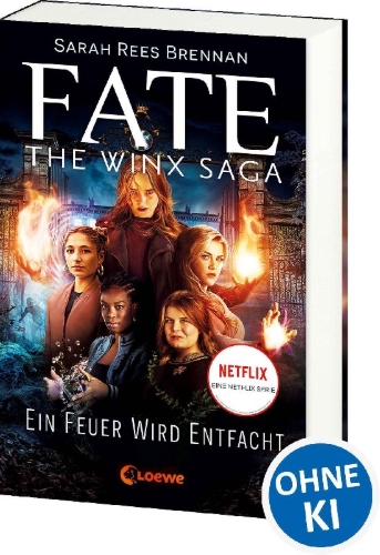 Buchcover und Innenansicht für das Buch: Fate - The Winx Club Saga