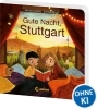 Buchcover und Innenansicht für das Buch: Gute Nacht, Stuttgart