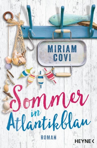 Buchcover und Innenansicht für das Buch: Sommer in Atlantikblau