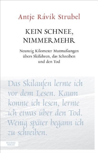 Buchcover und Innenansicht für das Buch: Kein Schnee, nimmermehr