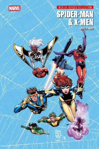 Buchcover und Innenansicht für das Buch: X-Men/Spider-Man (2009) #1-#4