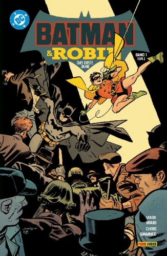 Buchcover und Innenansicht für das Buch: Batman & Robin: Year One #1-#6