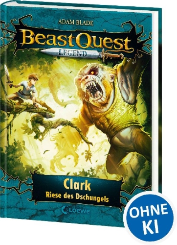 Buchcover und Innenansicht für das Buch: Claw the Giant Monkey