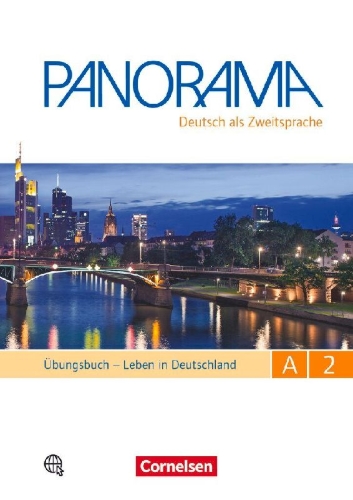 Buchcover und Innenansicht für das Buch: Panorama A2: Gesamtband - Leben in Deutschland