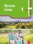 Buchcover und Innenansicht für das Buch: Green Line 1 G9. Schulbuch (fester Einband) Klasse 5
