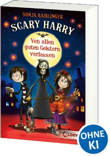 Buchcover und Innenansicht für das Buch: Scary Harry (Band 1) - Von allen guten Geistern verlassen