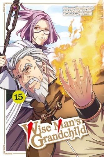 Buchcover und Innenansicht für das Buch: Wise Man's Grandchild 15