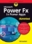 Buchcover und Innenansicht für das Buch: Microsoft Power Fx in Power Apps für Dummies