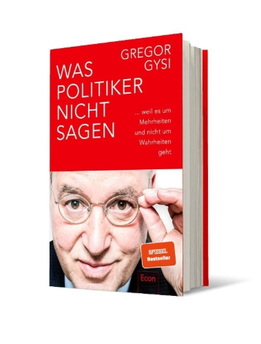 Buchcover und Innenansicht für das Buch: Was Politiker nicht sagen