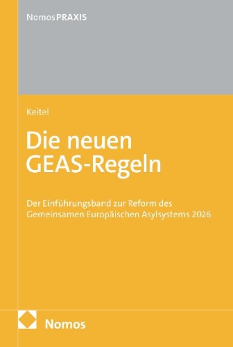 Buchcover und Innenansicht für das Buch: Die neuen GEAS-Regeln