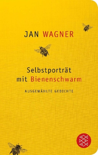 Buchcover und Innenansicht für das Buch: Selbstporträt mit Bienenschwarm