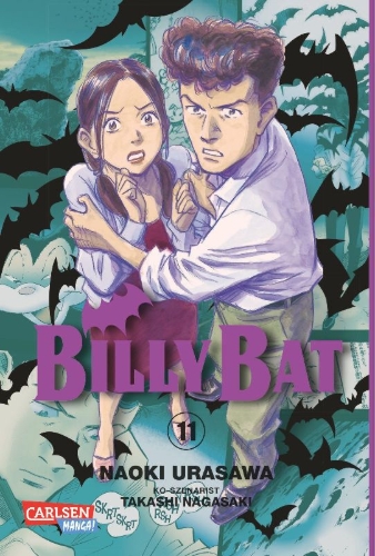 Buchcover und Innenansicht für das Buch: Billy Bat