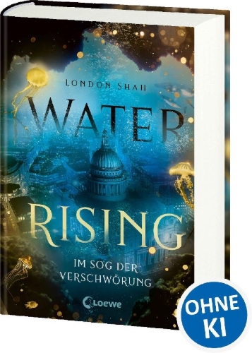Buchcover und Innenansicht für das Buch: Water Rising (Band 2) - Im Sog der Verschwörung
