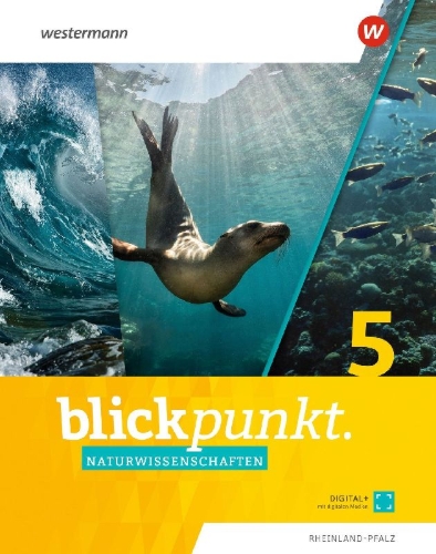 Buchcover und Innenansicht für das Buch: Blickpunkt Naturwissenschaften 5. Schulbuch. Für Rheinland-Pfalz