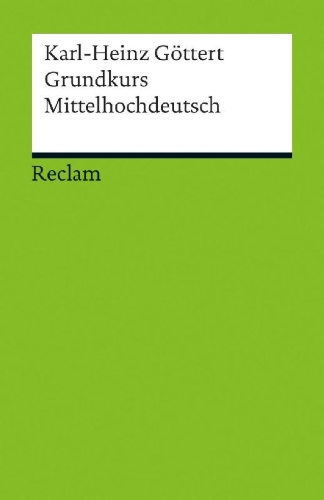 Buchcover und Innenansicht für das Buch: Grundkurs Mittelhochdeutsch