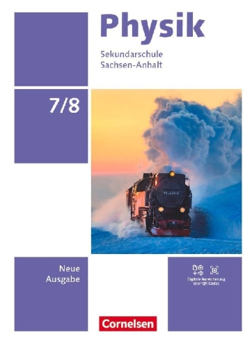 Buchcover und Innenansicht für das Buch: Physik 7./8. Schuljahr. Sachsen-Anhalt - Schulbuch