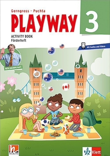 Buchcover und Innenansicht für das Buch: Playway 3. Ab Klasse 3. Activity Book Förderheft Klasse 3