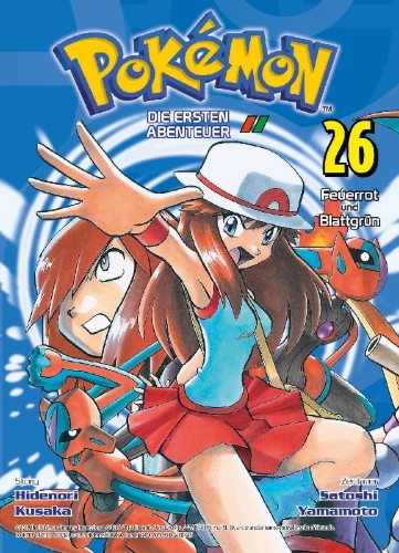 Buchcover und Innenansicht für das Buch: Pokémon - Die ersten Abenteuer