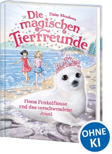 Buchcover und Innenansicht für das Buch: Amy Snowycoat's Daring Dive