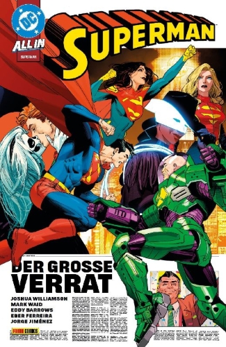 Buchcover und Innenansicht für das Buch: Superman #24-#27; Superman: Lex Luthor Special #1, Summer of Superman Special #1