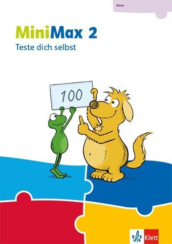 Buchcover und Innenansicht für das Buch: MiniMax 2. Teste dich selbst Klasse 2