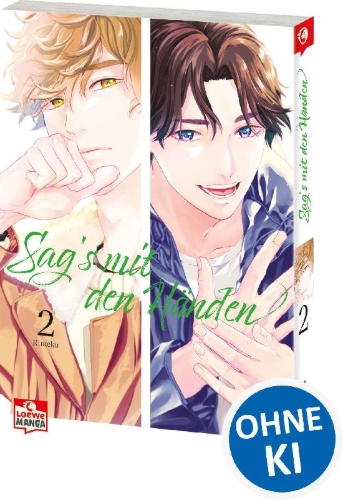 Buchcover und Innenansicht für das Buch: Sag's mit den Händen 02