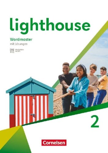 Buchcover und Innenansicht für das Buch: Lighthouse Band 2: 6. Schuljahr - Wordmaster mit Audios und Lösungen