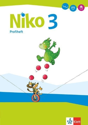 Buchcover und Innenansicht für das Buch: Niko Sprachbuch 3. Profiheft (Arbeitsheft Fordern) Klasse 3