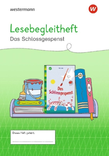 Buchcover und Innenansicht für das Buch: Westermann Unterrichtsmaterialien Grundschule. Lesebegleitheft Das Schlossgespenst
