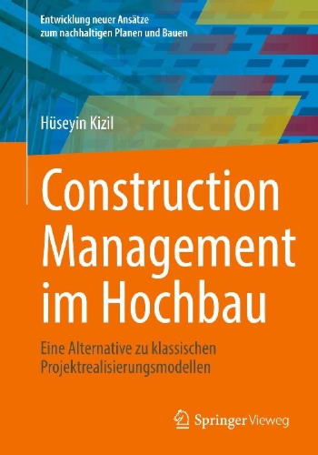 Buchcover und Innenansicht für das Buch: Construction Management im Hochbau