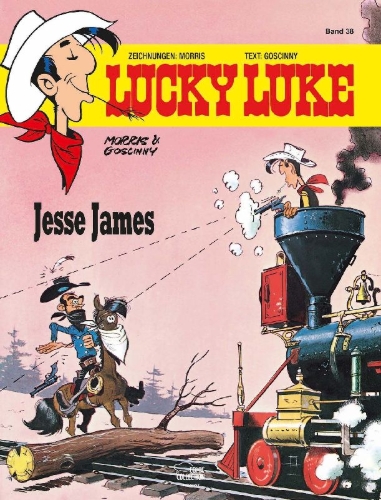 Buchcover und Innenansicht für das Buch: Lucky Luke 4: Jesse James