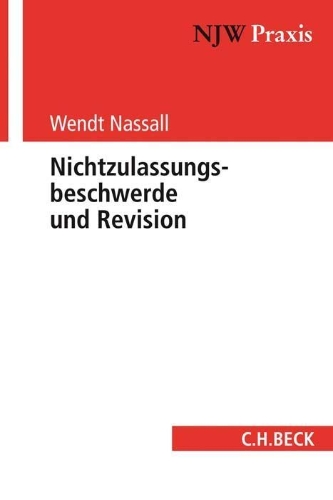 Buchcover und Innenansicht für das Buch: Nichtzulassungsbeschwerde und Revision