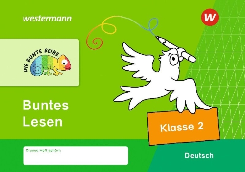 Buchcover und Innenansicht für das Buch: DIE BUNTE REIHE - Deutsch. Buntes Lesen Klasse 2